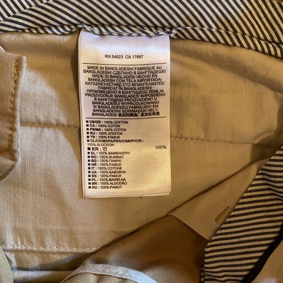 Men's Tan colour chino - Picture 10 of 10